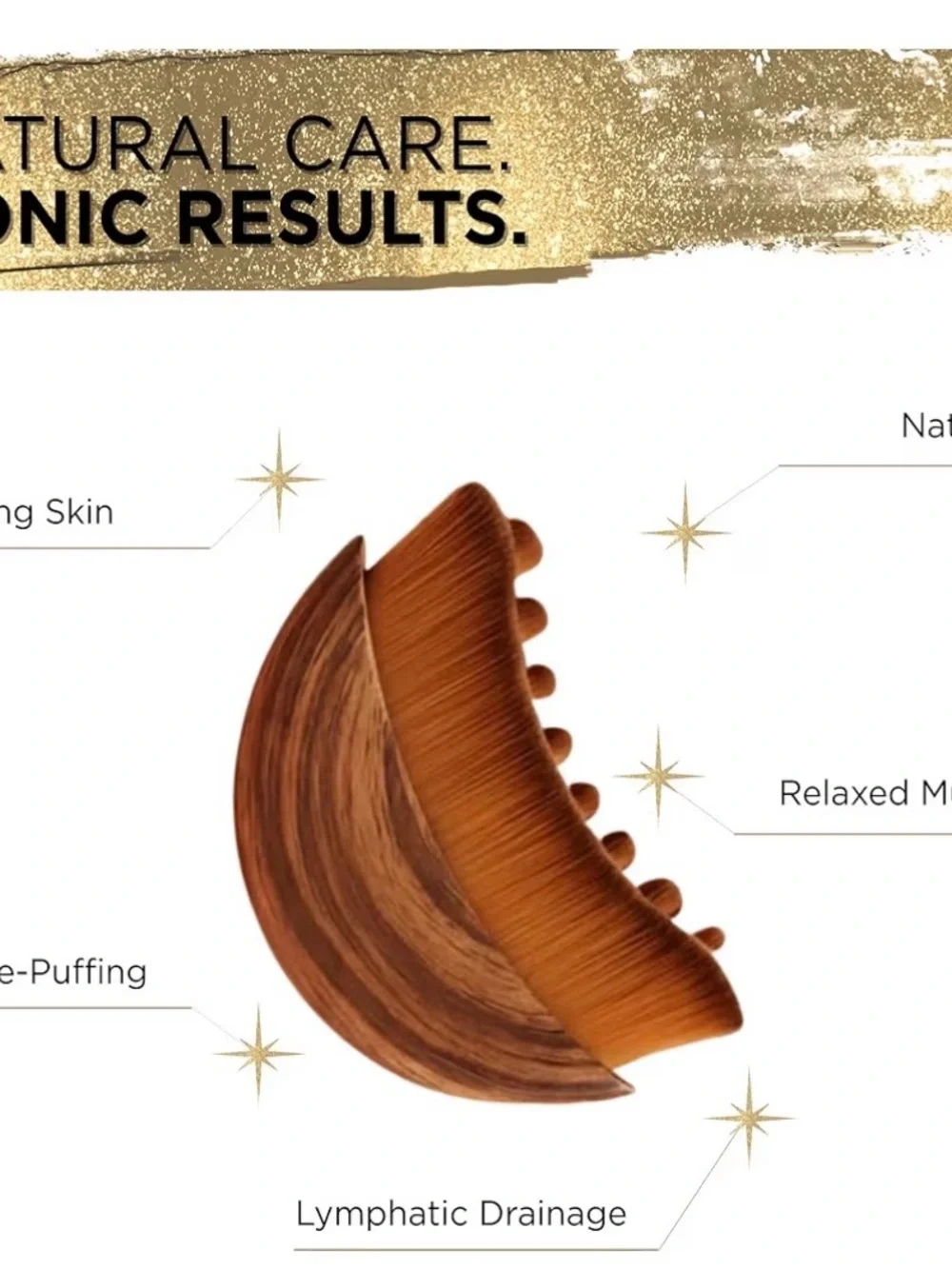 ICON lymphatic contour face brush